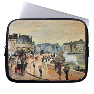 Housse Pour Ordinateur Portable Monet - Le Pont Neuf, Peinture impressionniste
