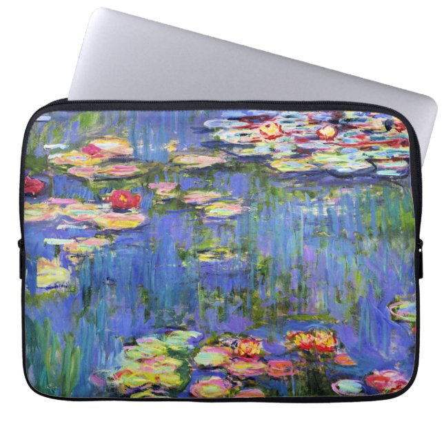 Housse Pour Ordinateur Portable Monet - Water Lilies, 1916,  (Devant)