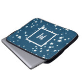Housse Pour Ordinateur Portable monogramme des étoiles (Devant bas)