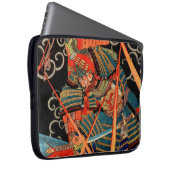 HOUSSE POUR ORDINATEUR PORTABLE MONSTRE DE COMBAT SAMURAI (Devant droit)