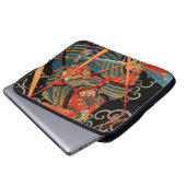 HOUSSE POUR ORDINATEUR PORTABLE MONSTRE DE COMBAT SAMURAI (Devant bas)
