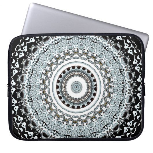 Housse Pour Ordinateur Portable Monstres de mandala 2 (Devant)