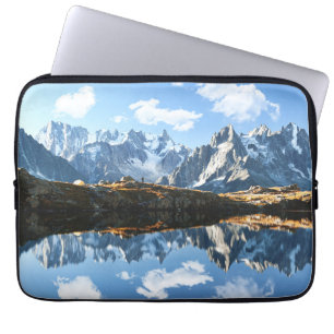 Housse Pour Ordinateur Portable Montagnes Mont Blanc Massif, France