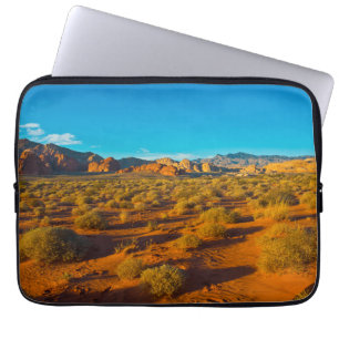Housse Pour Ordinateur Portable Monument national de Gold Butte, Mud Road Vista
