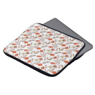 Housse Pour Ordinateur Portable Mosaïque des fleurs d'automne