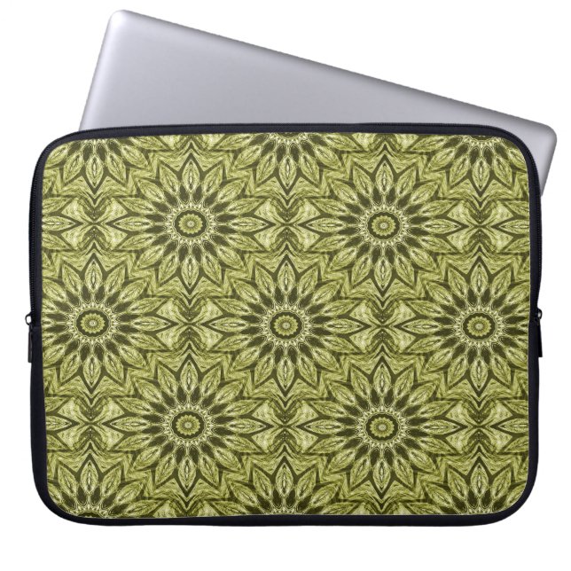 Housse Pour Ordinateur Portable Mossy Flowerz.... (Devant)