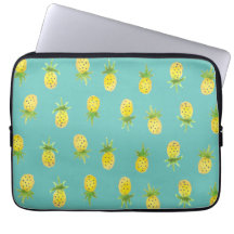 Motif 13" d'ananas d'aquarelle douille