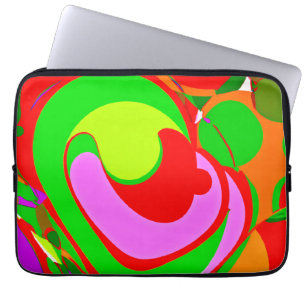 Housse Pour Ordinateur Portable Motif Abstrait aléatoire