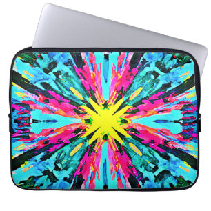 Housse Pour Ordinateur Portable Motif Abstrait coloré