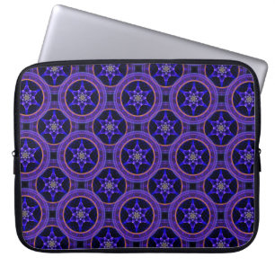 Housse Pour Ordinateur Portable Motif abstrait élégant boho moderne floral #505