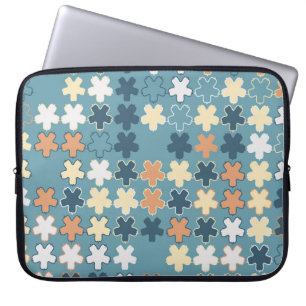 Housse Pour Ordinateur Portable Motif abstrait géométrique sans soudure de sha col