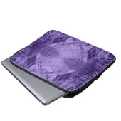 Housse Pour Ordinateur Portable Motif abstrait violet (Devant bas)