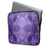 Housse Pour Ordinateur Portable Motif abstrait violet (devant gauche)