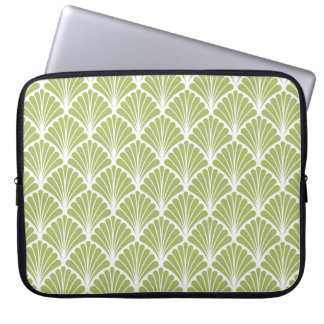 Housse Pour Ordinateur Portable Motif Art Déco géométrique sans couture. Vint Abst