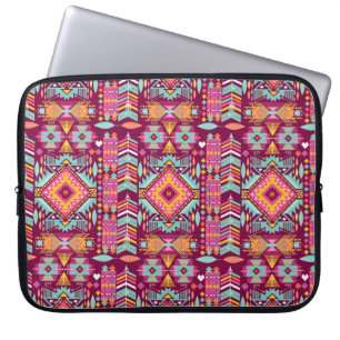 Housse Pour Ordinateur Portable Motif aztèque natif