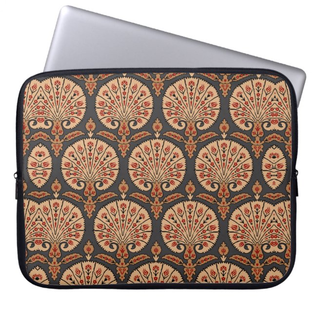 Housse Pour Ordinateur Portable Motif bleu Abstrait (Devant)