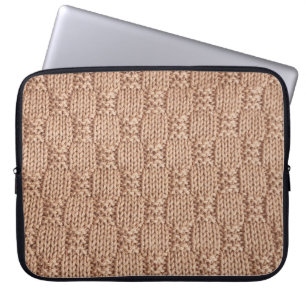 Housse Pour Ordinateur Portable Motif Bubble Knit Stitch par Shirley Taylor