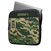 Housse Pour Ordinateur Portable Motif Camouflage (devant gauche)