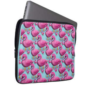 Housse Pour Ordinateur Portable Motif Canard Rose Kawaii – Maxi Esthétique Adorabl