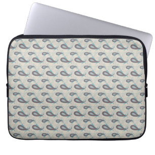 Housse Pour Ordinateur Portable Motif Champagne Paisley