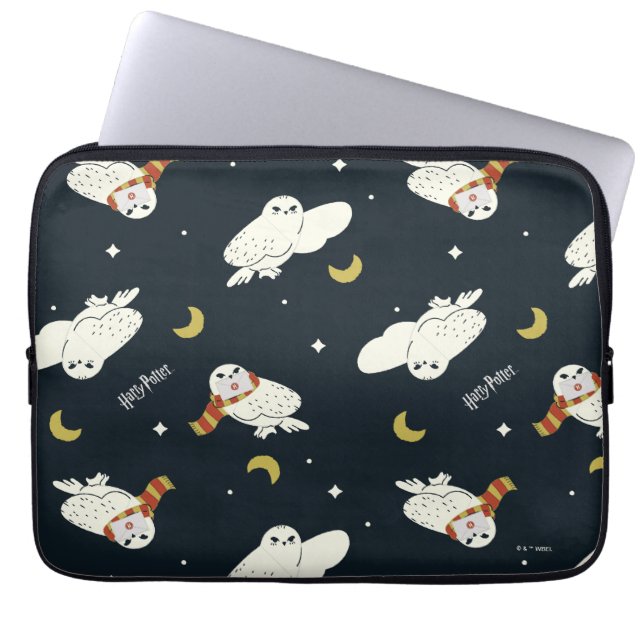 Housse Pour Ordinateur Portable Motif Clair de Lune d'Hedwig (Devant)