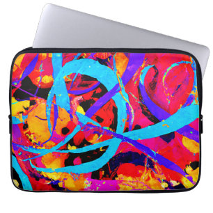 Housse Pour Ordinateur Portable Motif coloré joyeux Jouer