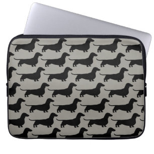 Housse Pour Ordinateur Portable Motif Dachshunds (Chiens Wiener à Poils Courts)