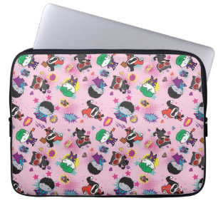 Housse Pour Ordinateur Portable Motif d'action Chibi Super Villain