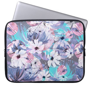 Housse Pour Ordinateur Portable Motif d'aquarelle créatif et transparent des plant