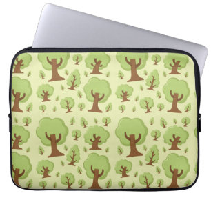Housse Pour Ordinateur Portable Motif d'arbres lunaires