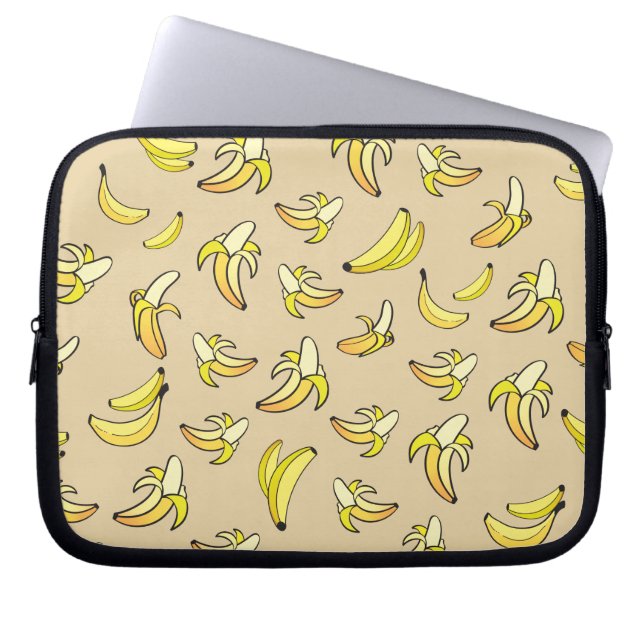 Housse Pour Ordinateur Portable Motif de banane (Devant)