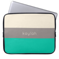 Motif de bloc couleur vert de la mer tendance avec