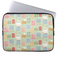 Motif de bloc de lettres de Hedwig Post