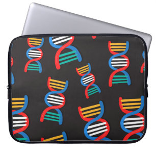 Housse Pour Ordinateur Portable motif de brins d'adn