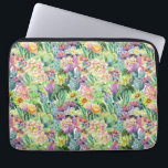 Housse Pour Ordinateur Portable Motif de cactus d'aquarelle en fleurs exotiques<br><div class="desc">Cactus à l'aquarelle exotique fleurissant avec des fleurs motif.  | © et ® Bigstock® - Tous droits réservés.</div>