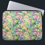 Housse Pour Ordinateur Portable Motif de cactus d'aquarelle en fleurs exotiques<br><div class="desc">Cactus à l'aquarelle exotique fleurissant avec des fleurs motif.  | © et ® Bigstock® - Tous droits réservés.</div>