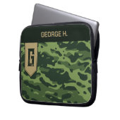 Housse Pour Ordinateur Portable Motif de camouflage (devant gauche)