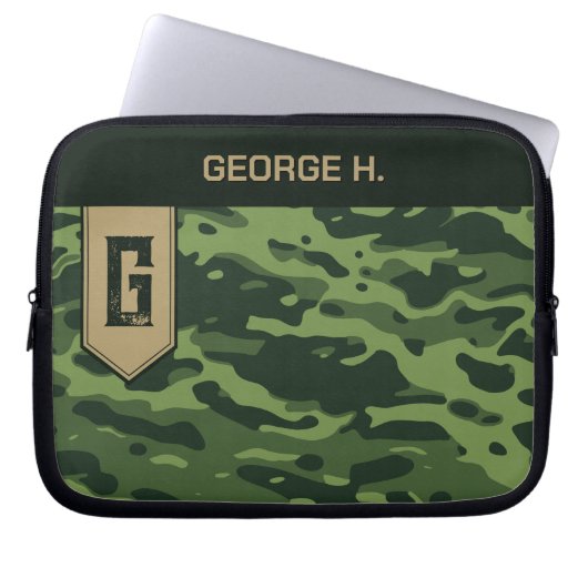 Housse Pour Ordinateur Portable Motif de camouflage (Devant)
