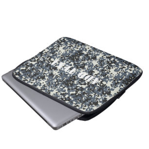 Housse Pour Ordinateur Portable Motif de Camouflage militaire urbain numérique