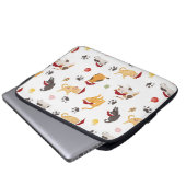 Housse Pour Ordinateur Portable Motif de chat de vacances mignon (Devant bas)