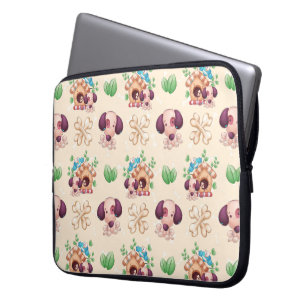 Housse Pour Ordinateur Portable Motif de chien adorable