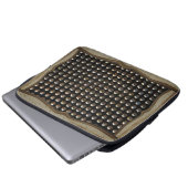 Housse Pour Ordinateur Portable Motif de clous métalliques (Devant bas)