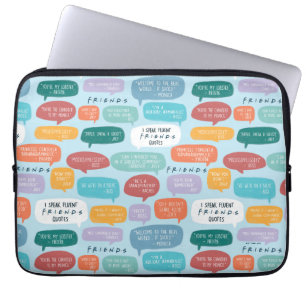Housse Pour Ordinateur Portable Motif de devis AMIS™