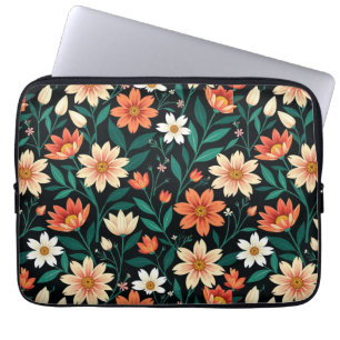 Housse Pour Ordinateur Portable Motif de fleurs exotiques florales-24190