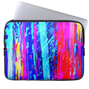 Housse Pour Ordinateur Portable Motif de gravure de couleur