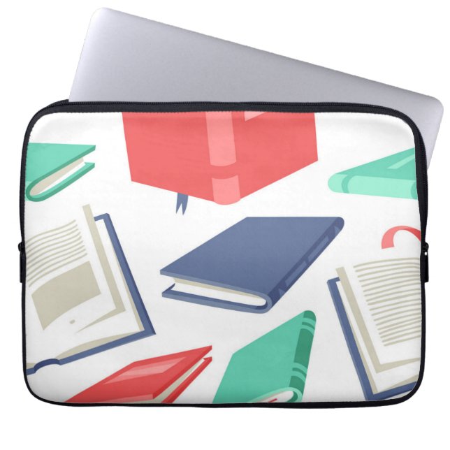 Housse Pour Ordinateur Portable Motif de livre (Devant)