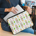 Housse Pour Ordinateur Portable Motif De Llamas, Cute Llamas, Alpacas, Cactus<br><div class="desc">Motif mignon,  amusant et adorable avec lamas,  alpacas,  étoiles et cactus. Un cadeau moderne et tendance,  parfait pour les amoureux de lama dans votre vie.</div>