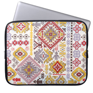 Housse Pour Ordinateur Portable Motif de l'ornement en cachemire indien. Mandal et