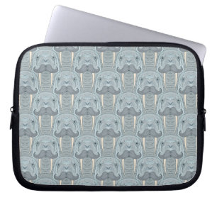 Housse Pour Ordinateur Portable Motif de moustache de morse