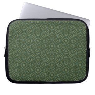 Housse Pour Ordinateur Portable Motif de noeud celtique tissé